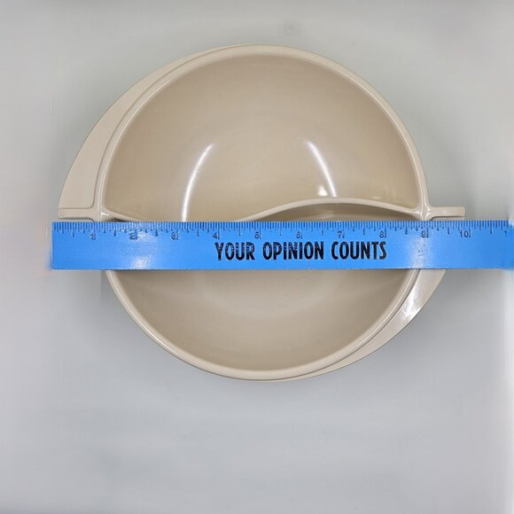 Boonton De Luxe Divided Vegetable Serving Bowl 605-10 - Picture 6 of 9